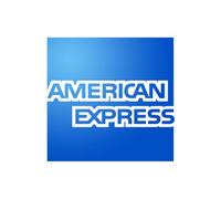 Paiement carte Américan Express accepté - 15x9.2cm - Sticker