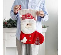 (Paiement pour les personnes âgées) Bas de Noël, Père Noël, Sac cadeau, Chaussettes de Noël, Décorat