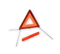 PAIF Triangle de Présignalisation Auto Micro - Homologué ECE R27.04 - Pied Araignée - Haute Visibilité - Étui Rigide Inclus (2, PAIF Triangle Autostop Micro)