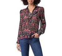 PAIGE Jodelle Blouse Black Multi Taille: S | Chemisiers Outlet | Femme | Le Noir