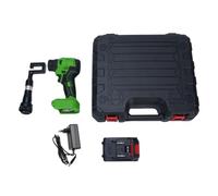 Paigne de quille électrique 21V Rechargeable | Tête tournante à 360 ° pour poinçonnage Multi-Angle | Outil de rivetage en Acier Mince pour cloisons sèches/Plafond/partition