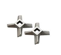 PAIHUIART Accessoires 2 pièces de rechange pour hachoir à viande 8 # Lame de rechange compatible avec Bosch MFW66020 67440 67450 67600 68600 68640 68660 68680 (couleur : Fédération russe)
