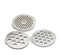 PAIHUIART Accessoires 54 mm grille de hachoir à viande # 5 disque de hachoir à viande en acier inoxydable compatible avec Moulinex HV2 HV4 HV6 HV8 HV9 AA141 DKA1 ME405 406 620 710 (couleur : couleur,