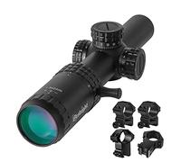 Paike Tactique Optique 1-5x24 Rifle Scope Vision Grand Angle 30 mm Rouge Vert Illuminé Portée de Chasse