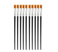 Pailing Brushes 10 Pièces Ensembles Profession Brush Brush À La Main Peint en Nylon Artiste Acrylique pour Art Aquarelle Pinceau Ensemble De Peintures D'huile De Peinture À l'huile Peinture