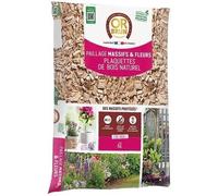 Paillage Massifs & Fleurs - OR BRUN - OBRPCLA6U - 6L - Plaquettes de bois naturel