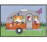 Paillasson 50x75 tissé motif fresque HAPING multicolore