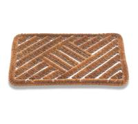 HAMAT Paillasson brosses en coco coco naturel/acier L500xl800xS30mm