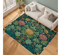 Paillasson 60x90 William Morris Tapis Entrée Intérieur Floral Vintage
