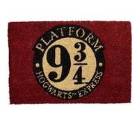 SD Toys Paillasson 9 3/4 Harry Potter – Tapis d'entrée en fibre de coco antidérapant 40 x 60 cm