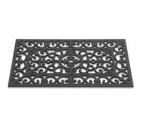 Paillasson à motifs - 45x75 cm - Style Classique - Coloris Noir