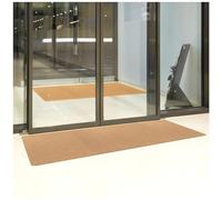 Paillasson - Anti-salissures - Pour l'extérieur - Antidérapant - Pour l'intérieur et l'extérieur - Beige - 80 x 120 cm