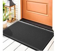Paillasson antidérapant avec picots lavable pour porte d'entrée et entrée 43 x 76 cm