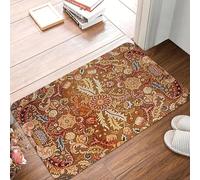 Paillasson antidérapant imprimé Aubusson français Antique Tapis de Sol Lavable pour Cuisine entrée Maison Chambre à Coucher