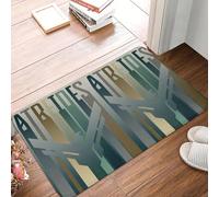 Paillasson antidérapant Motif Dune House Atreides et piliers dégradés Tapis de Sol pour Cuisine entrée Balcon
