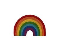 Paillasson Arc en ciel en PVC et fibres de coco - 60 x 40 cm