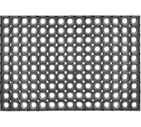 Paillasson Astra extérieur QUADRO LIGHT noir 40 x 60 cm