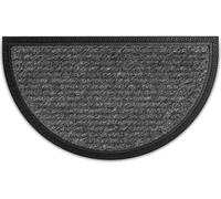 Paillasson Astra pour l'intérieur & l'extérieur BORDER HALBRUND Gris 40 x 70 cm