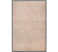 Paillasson Noir 80x120 cm Tapis de Sol Couloir Entrée Porte Bienvenue vidaXL