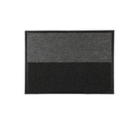Je Cherche une Idée Paillasson TX0174 2 en 1 brossant antidérapant 50x70 cm Noir et Gris