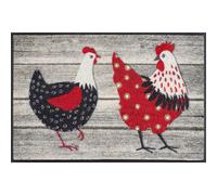 Paillasson Chicken Farm Tapis d'entrée Lavable Diff. Tailles wash+dry Design