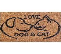 Paillasson coco - 25x50cm chat & chien