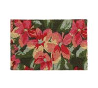 Paillasson coco fleurs Tapis porte 40x60 cm Tapis d'entrée antidérapant