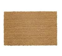 Paillasson coco uni paco naturel 40 x 60 cm Beige, Beige G