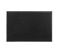 Paillasson côtelé Harmony Grattoir pour entrée extérieure, Mat très résistant avec Rayures de raclage, Tapis Anti-Fatigue, Anti-saleté, pour Aire de Jeux, Jardin (60 x 40 cm, Taille S)