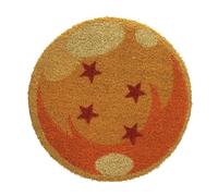 SD Toys Paillasson rond Dragon Ball Boule 4 étoiles 50 cm – fibre de coco, vinyle antidérapant