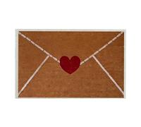 Paillasson de Saint-Valentin | Paillasson de jardin | Tapis de sol de bienvenue | Pour propriétaire, couple, famille, appartement, porche, terrasse, balcon, jardin, cuisine, maison