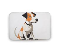 Paillasson de salle de bain absorbant, antidérapant, doux, tapis de bienvenue, tapis de salle de bain, tapis de porte d'entrée pour entrée, chien triste, tapis lavable pour intérieur et décoration