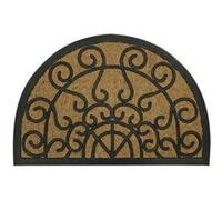 Paillasson Demi-Lune ""Marquis"" 40x60cm Naturel