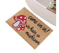 Paillasson D'été Extérieur,Tapis De Extérieur - Bonjour paillasson d’été - Tapis de Sol d'entrée intérieur et extérieur, 16x24 Pouces, antidérapant, décor d'été, Support en Caoutchouc, Tapis de