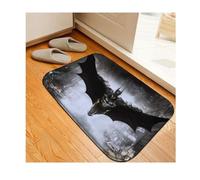 Paillasson d'intérieur Batman Wonder Woman - 38,1 x 58,4 cm - Tapis antidérapant pour porte d'entrée, sol, paillasson, tapis d'entrée, chaussures, grattoir
