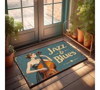 Paillasson d'intérieur Jazz & Blues : Melodies Of Elegance And Soul Paillasson Fun Stuff (50 x 80 cm)