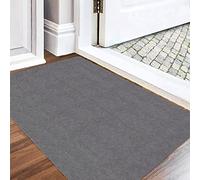 Paillasson d'intérieur, lavable, tapis d'entrée, super fin, résistant à la saleté, absorbant, antidérapant, pour porte ou cuisine