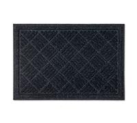 Paillasson Durable pour l'intérieur & l'extérieur - Tapis de propreté en Caoutchouc recyclé - Essuie-Pieds antidérapant très résistant - 43x63 cm Anthracite