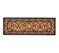 Paillasson en caoutchouc coco Arabesque XL