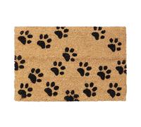 Paillasson en coco, tapis de porte avec empreintes, antidérapant, 1,4 kg