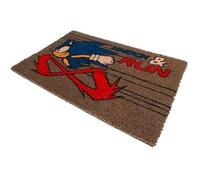 Paillasson en Fibre de Coco Sonic Le hérisson - Pyramid International - Rectangulaire - Bleu - 60 cm