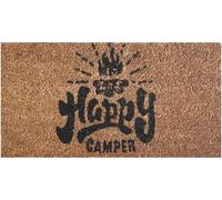 Paillasson en noix de coco - 25x50cm Happy Camper