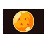 Paillasson enfant SD Toys Dragon Ball Noir 60x40 cm