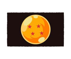 Paillasson enfant SD Toys Dragon Ball Noir 60x40 cm