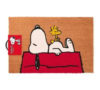 Erik Paillasson Snoopy antidérapant en fibre de coco 40 x 60 cm orange