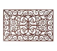 Paillasson - ESSCHERT DESIGN - Fonte - 73x46,5 cm - Marron - Style antique
