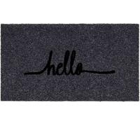 Paillasson extérieur Astra POWER FLOCK gris 45 x 75 cm