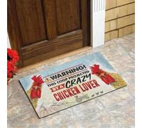 paillasson Exterieur Entree Attention ! Ce poulailler a été conçu par Un passionné de Poules Un Peu Fou.