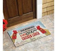 paillasson Exterieur Entree Attention ! Ce poulailler a été conçu par Un passionné de Poules Un Peu Fou.