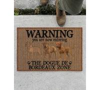 paillasson Exterieur Entree Attention ! Le paillasson de la Zone Dogue de Bordeaux est Le Meilleur